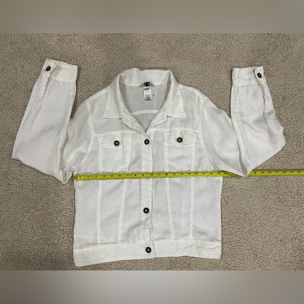 Hard Tail Classic White Jean Jacket - Picture 11 of 15
